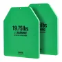 Weight Vest Plates, 19.75 LB Pairs, Premium Steel Weighted plates, Contoured Ergonomic Fit – WODs, Additional Weight for Weight 