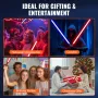 Lightsaber 12 RGB -farver 38 "Sound Mute genopladelig