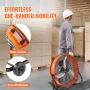 Drum Fan, 24 Inch High Velocity Industrial Shop Fan, Heavy Duty Commercial Use Infinitely Variable Speed 7935CFM,360°Adjustable 