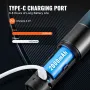 Lightsaber 12 RGB -farver 4 Lyde genopladelig FX Duellering