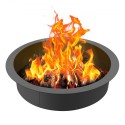Fire Pit Ring Round 44 tommer ydre stålforing DIY CAMPFIRE RING FIREPIT