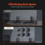 Vægmonteret vægtplade Holder Home Gym Weight Storage Rack 4