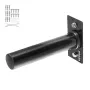 Wall Mounted Weight Plate Holder, Weight Rack Storage for 2-Inch Weight Plates, 330 lbs Load Capacity Weight Storage Rack, Heavy