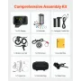 1000W Electric Bike Conversion Kit, 48V 420rpm 26" Front Wheel E-Bike Hub Motor Kit with Upgraded Speed Controller, Throttle Gri