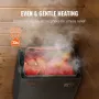 Sauna Heater, 6KW Electric Sauna Stove, 400V 3N Portable Indoor/Outdoor Sauna Heater with 3h Timer, Digital Controller for 5-9 m