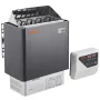 6KW elektrisk saunaovn digital controller til 5-9 m³ hjemmespa