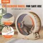 Cat Exercise Wheel, Large Cat Treadmill Wheel for Indoor Cats, 29.5 inch Cat Running Wheel with Detachable Carpet and Cat Teaser