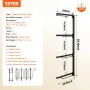 Wall Mount Saddle Rack Four Tiers Western & English Horse