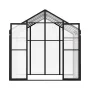 Polycarbonat drivhus 8 x 10 fod udendørs walk-in drivhus til
