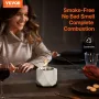 Tabletop Fire Pit Bowl, Concrete Tabletop Fireplace Indoor Outdoor Decor, Portable Rubbing Alcohol Burner Smores Maker, Mini Fir