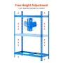 Dækopbevaringsstativ 2-hylde Dækholder Stand holder op til 12