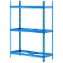 Dækopbevaringsstativ 2-hylde Dækholder Stand holder op til 12