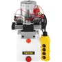 Dobbeltvirkende dobbelt magnetventil hydraulisk kraftpakke 4.5L