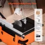 Table Saw for Jobsite, 210 mm, 1200W Portable Compact Tablesaw, 225mm Max Rip Capacity, 4800RPM Cutting Speed, with 24 Teeth Saw