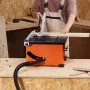 Tabel sav, 1200 W bærbare kompakte tabellersaw, 210 mm Saw Blade O.D Construction Circular Saw, 225 mm max. Skærekapacitet,