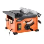 Table Saw for Jobsite, 210 mm, 1200W Portable Compact Tablesaw, 225mm Max Rip Capacity, 4800RPM Cutting Speed, with 24 Teeth Saw