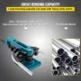 Pipe Bender 3/8 to 1 Inch Pipe Tubing Bender Tube Bender 10 to 25mm Bending Formers Pipe Bender Set 7 Round Dies Size for