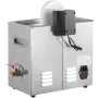 Ultrasonic Vinyl Record Cleaner 6L 40kHz Vinyl Ultrasonic Cleaning Machine Knob Control Record Ultrasonic Cleaner 8 Records Viny