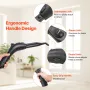 Steam Cleaner, Multipurpose Powerful Steamer with 27 Accessories, Steamer Cleaing with Extra-Long Power Cord, 53 oz Tank and Por