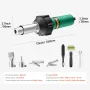 Hot Air Plastic Welder, 1600W Hot Air Torch Pistol, PVC TPO Vinyl Heat Gun Welding Torch, Plastic Welding Kit with 7 Accessories
