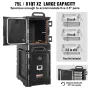 Insulated Food Pan Carrier, 81 Qt x 2 Pack Hot Box for Catering, Food Box Carrier with Double Buckles, Front Loading Food Warmer