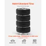 Tire Storage Rack, Heavy-Duty Steel Tire Tree Stand for 4 Tires with Rims, Space-Saving Tyre Holder for Tires up to 225mm Wide, 