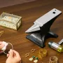 Enkelt horn Anvil 25lbs støbt stål Anvil Round Horn Anvil til