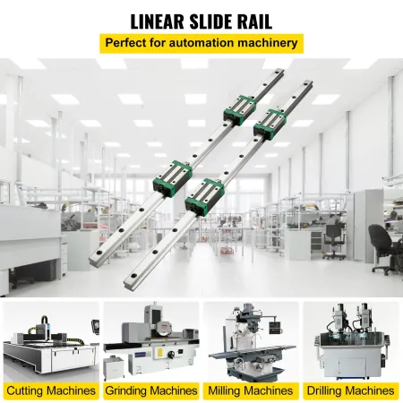 3PCS Linear Rail 2-167.6 cm(0.78-66 Inch), Linear Bearings and Rails with 4PCS HSR20 Bearing Block, Linear Motion Slide Rails pl