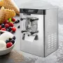 Cial Hard Ice Cream Machine 3,5-4,4 UK Gallon/H Rustfrit stål