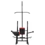 Weight Bench, Multi-Functional Adjustable Bench, 600lbs Exercise Sit up Bench for Full Body Workout, Weight Bench Press for Home
