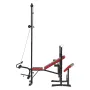 Weight Bench, Multi-Functional Adjustable Bench, 600lbs Exercise Sit up Bench for Full Body Workout, Weight Bench Press for Home