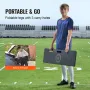 Soccer Rebounder Board Portable Soccer Wall med 2 vinkler