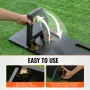 Soccer Rebounder Board Portable Soccer Wall med 2 vinkler