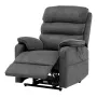 Power Lift Recliner Chair, Lift Chair with Heat and Massage for Elderly, Dual Motor Recliner Chair with 2 Anti-Fall Ropes, Infin