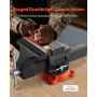 8 "Bench Vise Multipurpose Heavy Duty Ductil Iron Swivel