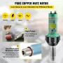 Tag svejser, 6 pcs pvc svejsning pistol, 1600W varm luft plast