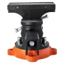 Bench Vise, 203 mm(8") Jaw Width, 203 mm(8") Max Jaw Opening Multipurpose Vise with 360°Swivel Locking Base, 94 mm(3.7") Throat 