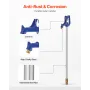 Frost Proof Yard Hydrant, 5.25 FT Freeze-Proof Outdoor Faucet with 36" Bury Dept, G 3/4" Pipe Connection & G 3/4" Hose Coupling,