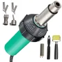 Roofing Welder, 6 PCS PVC Welding Gun, 1600W Hot Air Plastic Welder, 220V PVC Heat Gun, Plastic Welder with Mica Pipe Heating Co
