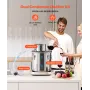Alcohol Still, 8 Gal / 30 L Stainless Steel Water Alcohol Distiller with Copper Coil, Home Brewing Refining Fermentation Kit wit