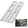 72" x 15" Aluminum Ramps 6000 LBS Capacity Loading Ramps 2PCS