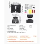 55L Motorcykel Top Case Universal Motorcykelhaleboks med