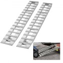 94" x 15" Aluminum Ramps 6000 LBS Capacity Loading Ramps 2PCS
