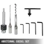 Mortise Machine Hollow Chisel Mortise med mejselbit sat til