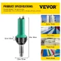 Tag svejser, 8 stk PVC svejsningspistol, 1600W varm luft plast