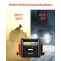 Jump Starter, 4000A Peak, Car Battery Starter Power Pack, Portable Battery Booster with Jumper Cables, LED Light, 88.8Wh Lithium