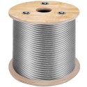 T316 Rustfrit stålkabel 1/8 "7x7 Steel Wire Rep
