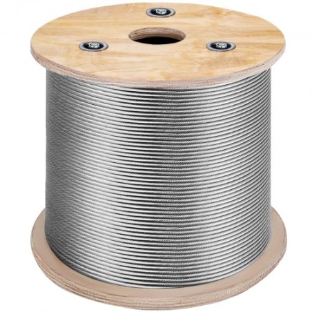 T316 Rustfrit stålkabel 1/8 "7x7 Steel Wire Rep
