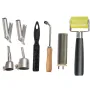 Tag svejser, 8 stk PVC svejsningspistol, 1600W varm luft plast