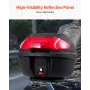 38L Motorcykel Top Case Universal Motorcykelhale med